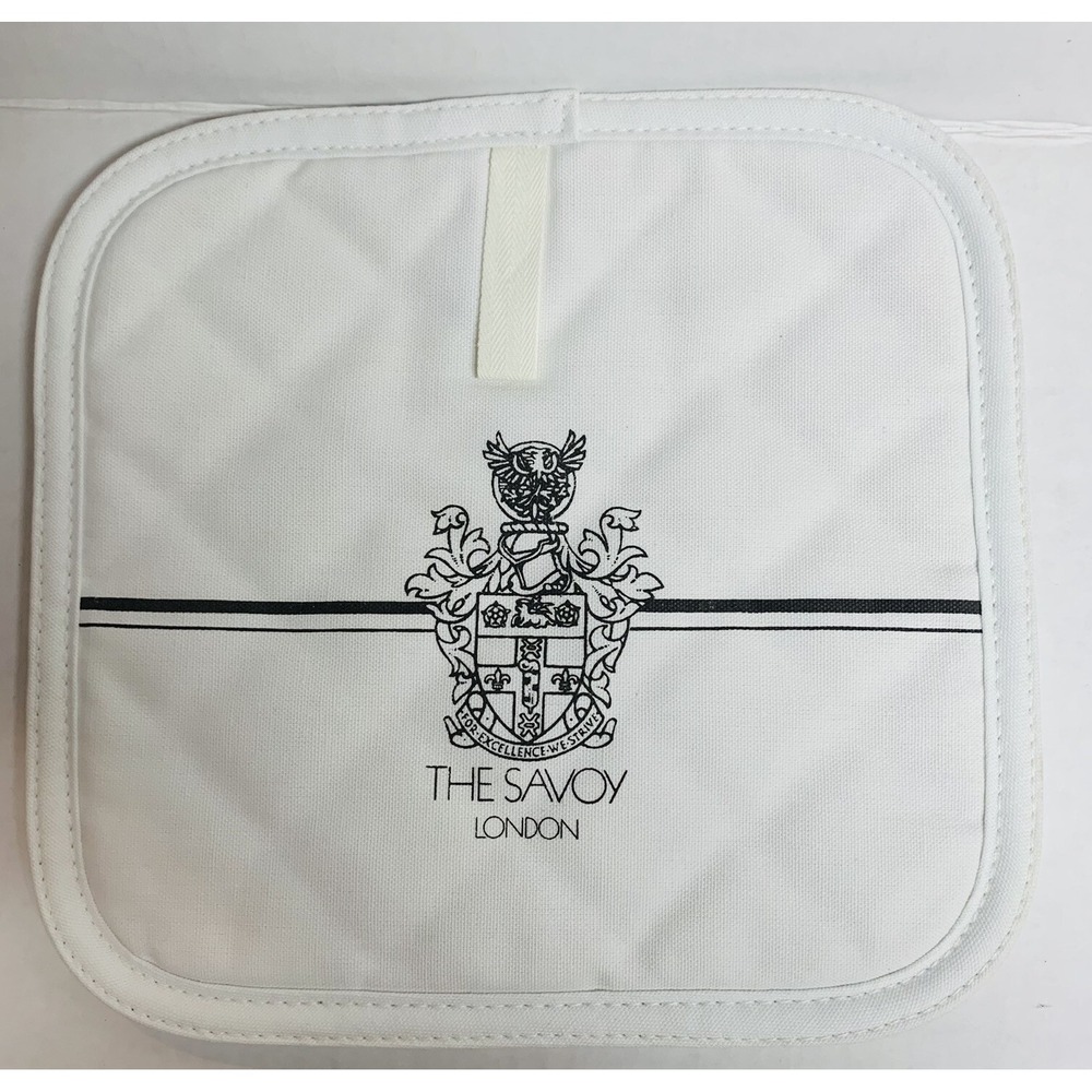 Continental Linen Service Paris Roma "The Savoy" London Potholder NEW NOS